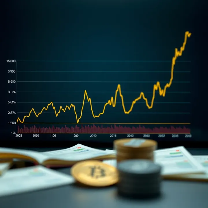 Graph showing fluctuations in British Pound and Pakistani Rupee exchange rates over time