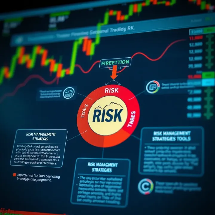 Diagram illustrating risk management strategies and tools used by forex traders in Pakistan