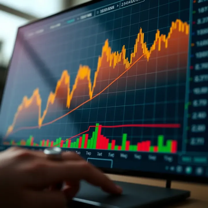 Graph illustrating risk management strategies and tools available within the Quotex trading platform