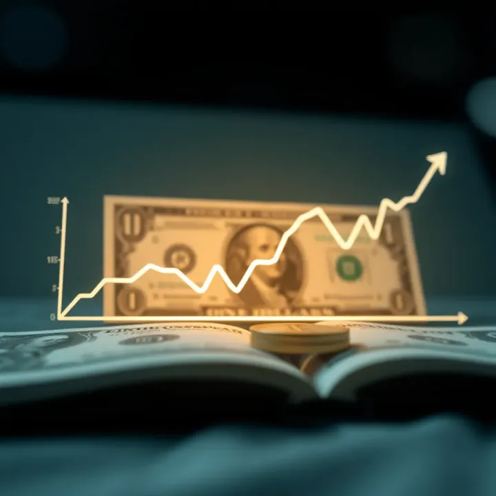 Graph showing exchange rate trends between Sol and US Dollar over time