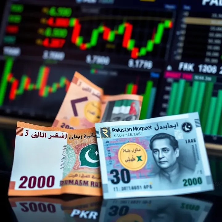 Market Insights on UAE Dirham and Pakistani Rupee Exchange Currency notes of UAE Dirham and Pakistani Rupee with market analytics charts