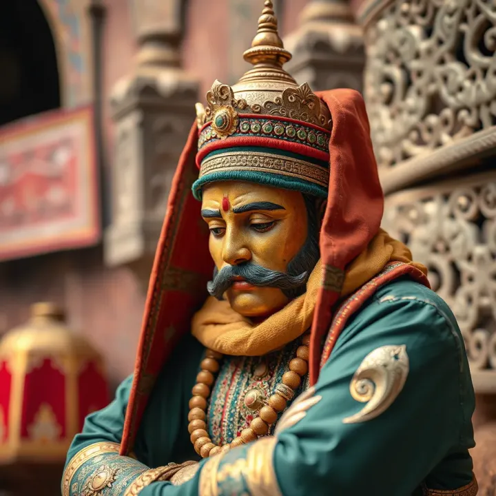 Traditional cultural artwork representing the heritage and symbolism of the subject in Pakistan