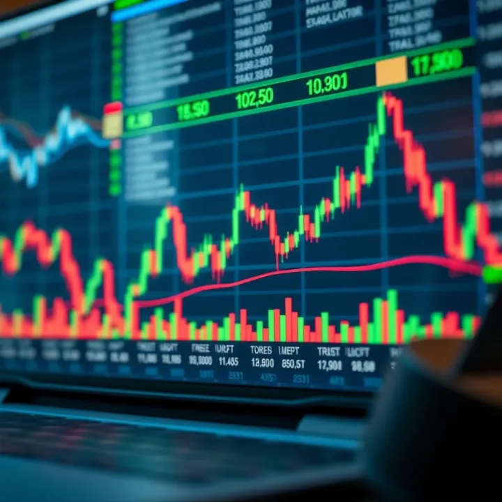 Analysis of Forex Signal Accuracy and Trading Risks Graph depicting forex currency trends with indicators for signal accuracy and risk assessment