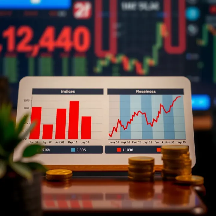 Comparison chart illustrating different types of investment options including indices trading