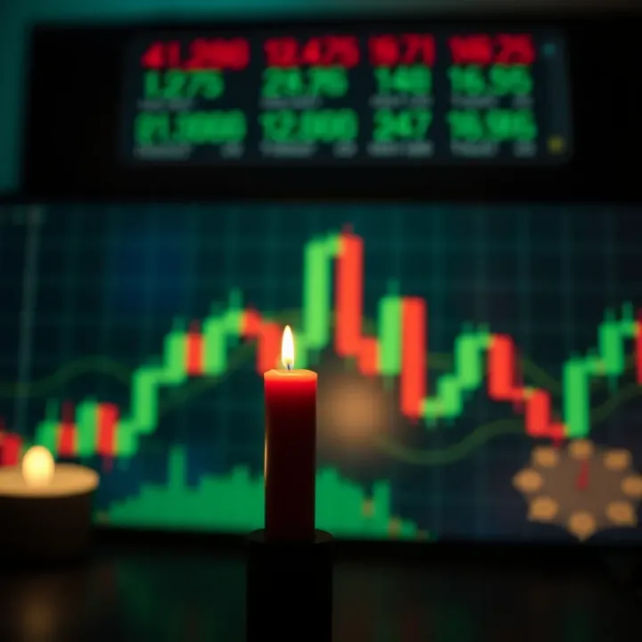 Visual representation of common candlestick formations used for making informed trading decisions