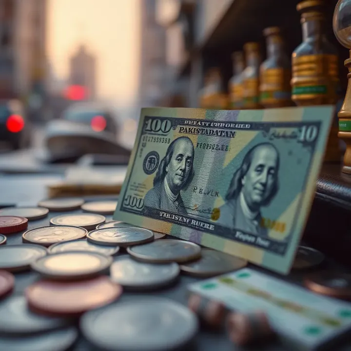 Key Economic Influences on the Dollar-Pakistani Rupee Exchange Rate Illustration of Pakistan’s economic factors influencing currency exchange rates