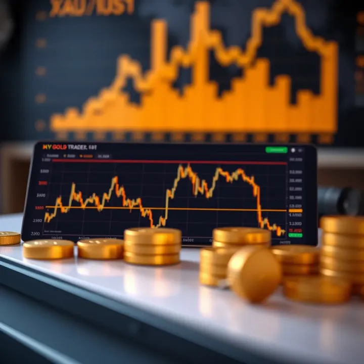 Key Drivers Influencing Gold Prices in the XAU/USD Market Graph showing factors affecting gold prices including economic data and market trends